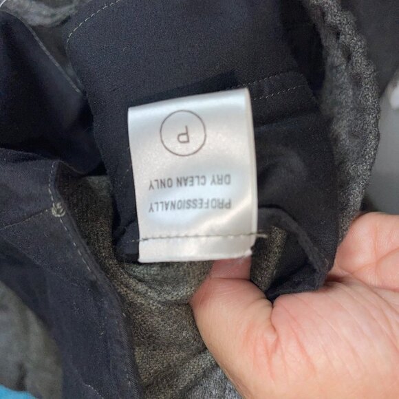 Billy Reid Mens Stanton Jogger Pants Size Large Gray Wool Blend Made In Italy - Picture 5 of 9